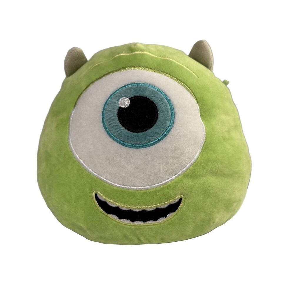 Squishmallows Mike Wazowski Plush Toy 7" Green Disney Monsters Inc. Soft 2021